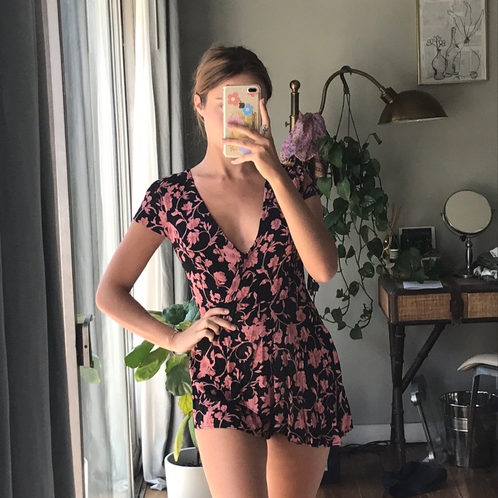 Asymmetrical Urban outfitters romper
